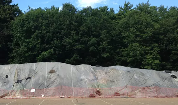 Contaminated Dirt Will Stay Stockpiled in Leddy Park &mdash; for Now