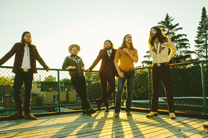 The Sheepdogs described the smell of their van to Rolling Stone as being "a combination of weed, cigarettes and old fast-food bags." - SUBMITTED