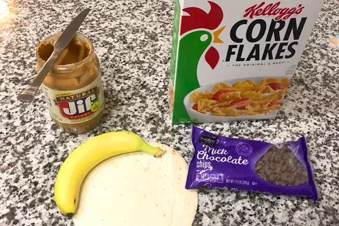 The "AJ Special" can be made—and devoured—in a Jif. - ISAAC BIEHL