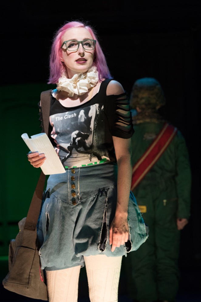 Royer Bockus plays punk-rock Helen in “All’s Well That Ends Well." - JENNY GRAHAM