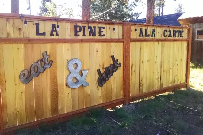 A La Pine Food Cart Lot