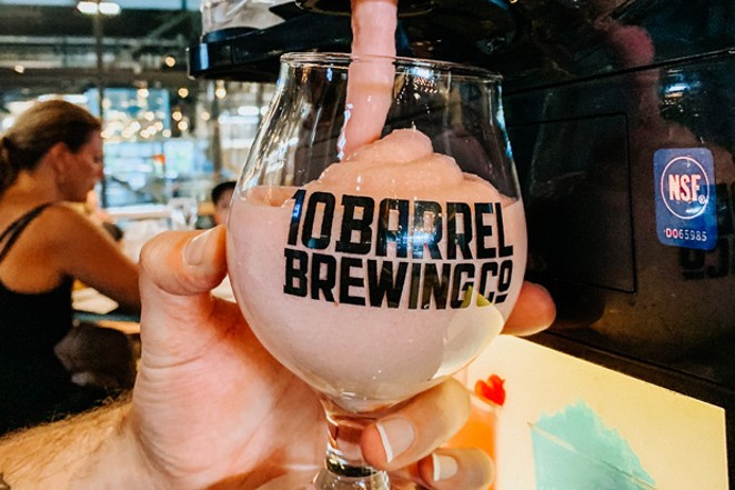 The original 10 Barrel Crushie made with their Raspberry Sour. - NANCY PATTERSON
