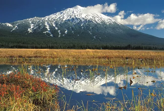 Sparks Lake, a popular camping area on the Cascade Lakes Highway in the Deschutes National Forest. Forest service officials have not yet opened the Cascade Lakes Highway this year, which closes each winter. - U.S. FOREST SERVICE, WIKIMEDIA