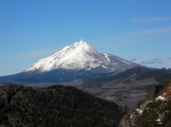 Mt. Jefferson, which sits in Jefferson, Linn and Marion counties. - JSAYRE64, WIKIMEDIA