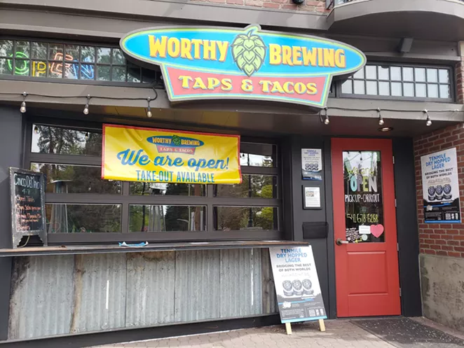Five street-style tacos for only $10 at Worthy Taps & Tacos on Tuesday! - CAYLA CLARK