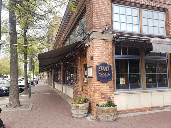 Cliff Eslinger, chef of the restaurant 900 Wall, co-wrote a letter to City Council about street closures and said it may be the one thing that could help his business survive through the pandemic. - CAYLA CLARK