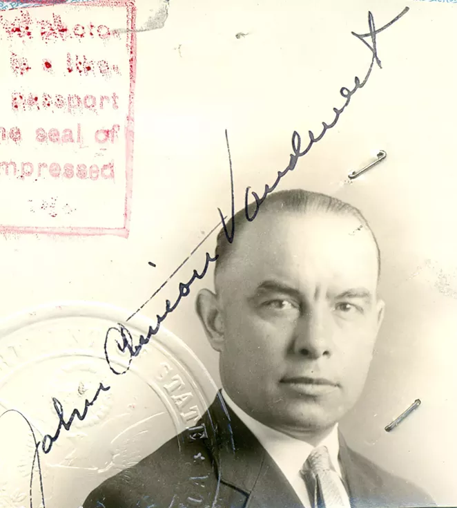 Dr. John Clinton Vandervert practiced medicine in Bend for 50 years beginning in 1914. He was the city health official during the Spanish flu epidemic. - DESCHUTES COUNTY HISTORICAL SOCIETY