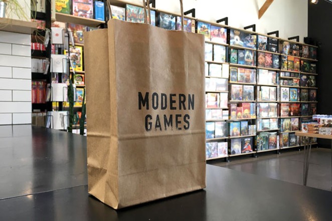 Brian Evans, owner of Modern Games, is anticipating a low-key re-opening this weekend with restrictions in place. - COURTESY MODERN GAMES