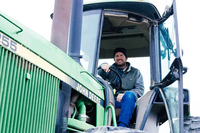 Phil Fine is a Jefferson county farmer who serves on the board of the North Unit Irrigation District as well as the Deschutes River Conservancy. This year, he's leaving 25% of his fields fallow due to water shortages. - MARISA CHAPPELL HOSSICK