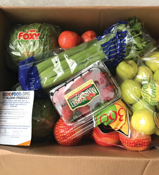 Not only does NeighborImpact distribute non-perishables, they also focus on fresh foods. - SUBMITTED
