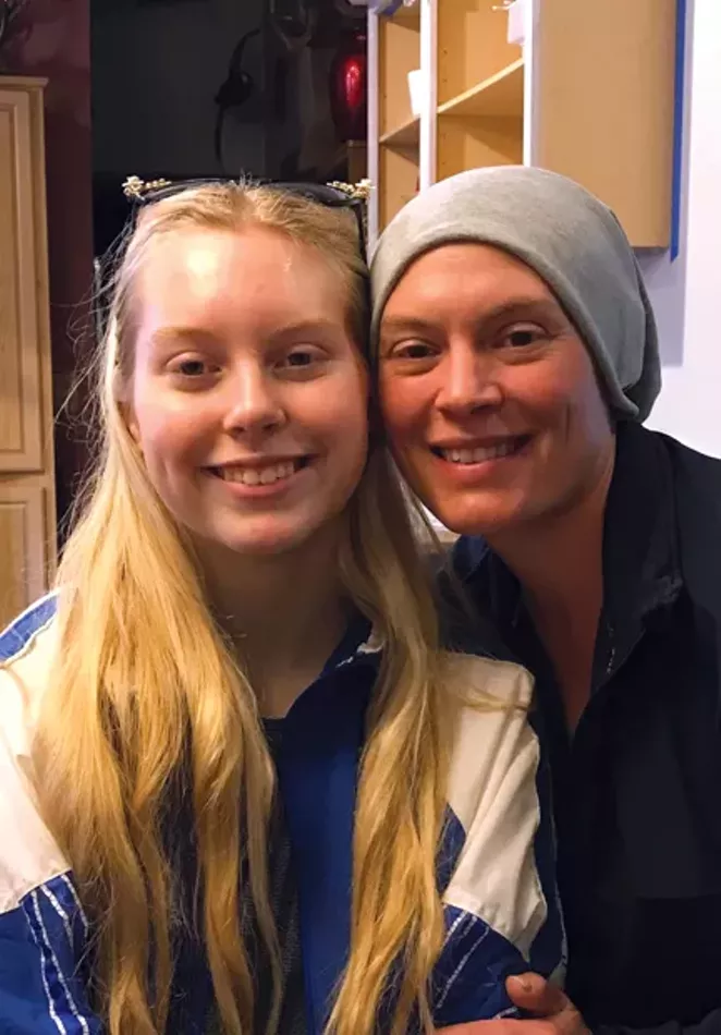 Nicole Gauthier with daughter, Morgan Russell - SUBMITTED