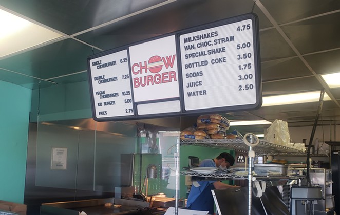 Chow Burger is simple and unassuming... but what more could you really want from a neighborhood burger joint? - CAYLA CLARK