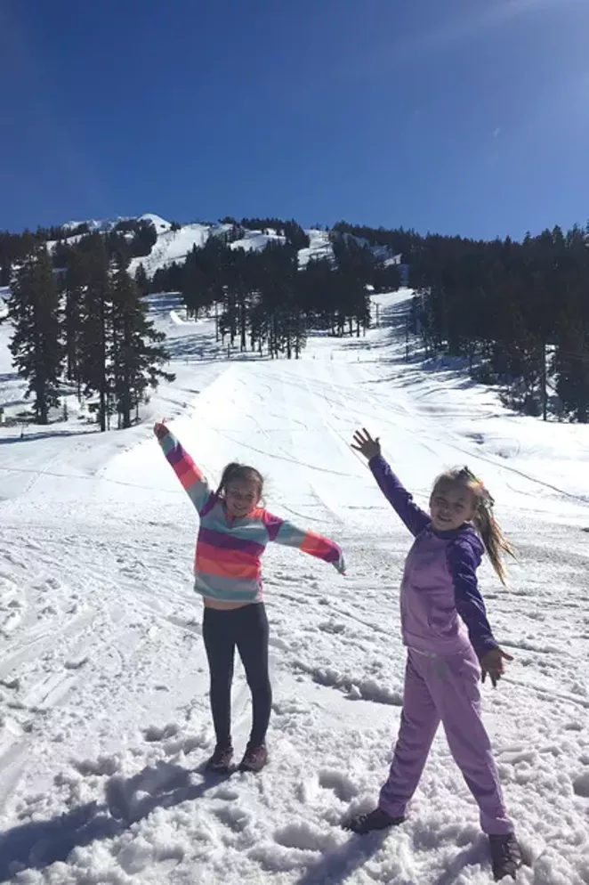 Fresh air and sunshine at Mt. Bachelor! - JOSHUA SAVAGE