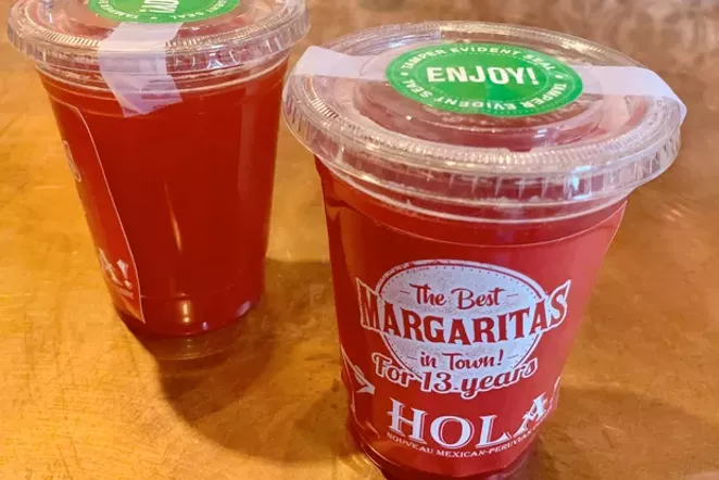 Kick off 2021 with cocktails to go, alongside your favorite food items, of course. - COURTESY HOLA!