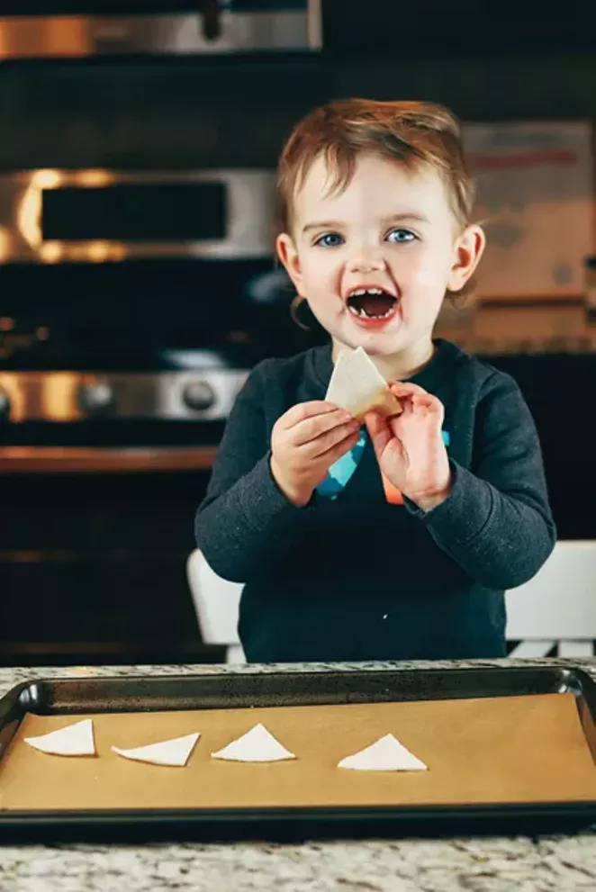 Cooking is always more fun with a little helper - NANCY PATTERSON