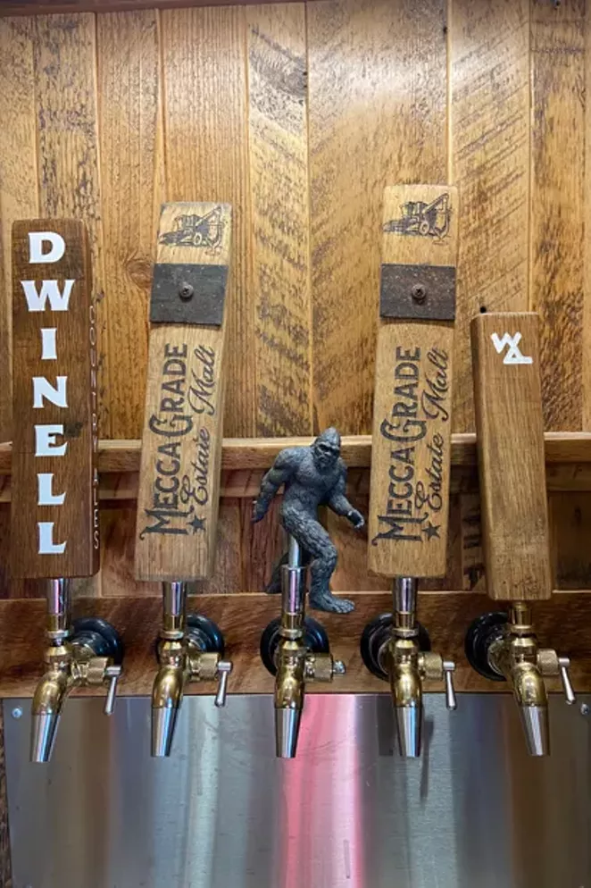 Visitors can taste what malt does for beer. - BRIAN YAEGER