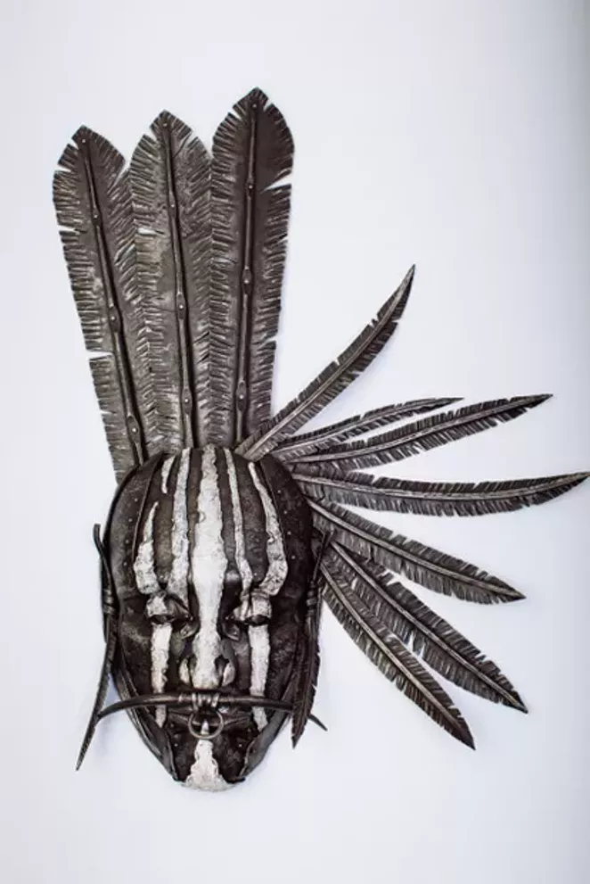 Anton Yakusheva, Russian artist, Hand steel. - COURTESTY COMAG