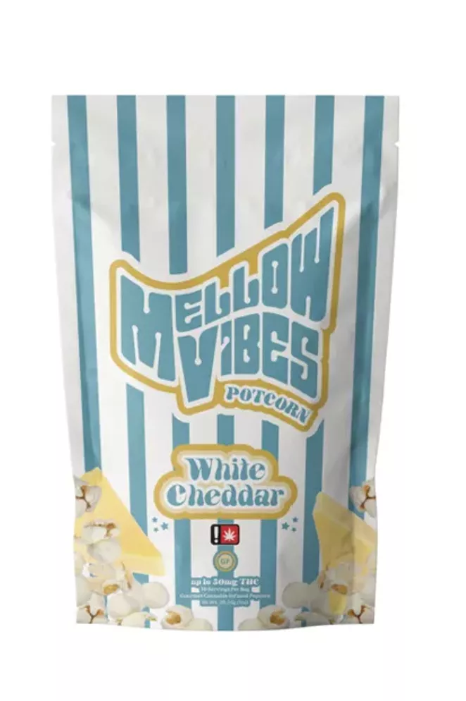 Pass the potcorn 'pon the left hand side. - COURTESY MELLOW VIBES