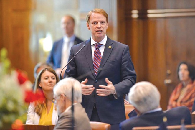 Sen. Tim Knopp, who declined an interview for this story, has earned recognition for his negotiating skills in a polarized Oregon legislature. - COURTES Y TIM KNOPP
