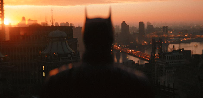 “The Batman’s” vision of Gotham City is truly different and quite gorgeous. - PHOTO COURTESY OF WARNER BROS