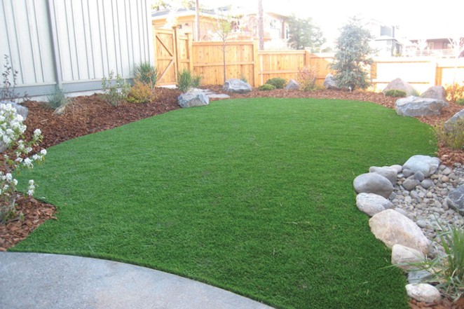 A new synthetic lawn version. - COURTESY SYNLAWN