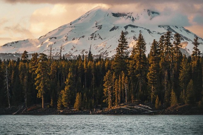Who's been up to the Cascades Lake Highway since its opening? Be sure to beat the crowds and get up there early for incredible views like this. It looks like @natewyeth made it up to the lakes to snap this beautiful shot. Thanks so much for sharing and tagging us!  Share your photos with us and tag @sourceweekly for a chance to be featured as Instagram of the week and in print as our Lightmeter. Winners receive a free print from @highdesertframeworks. - @NATEWYETH