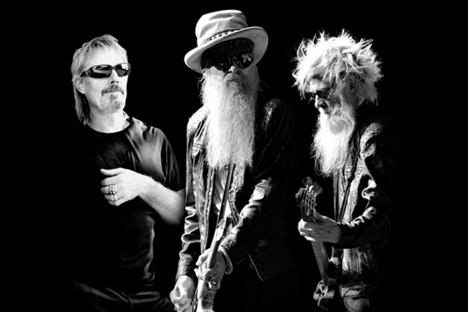 Following the death last summer of original bassist Dusty Hill, ZZ Top has not missed a beat, adding longtime guitar tech Elwood Francis. - COURTESY ZZ TOP