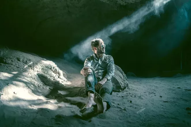Shot out in some cave on China Hat Road, sometimes the timing of light works out just right like it did for this photo shoot. - BRENNA DANAE