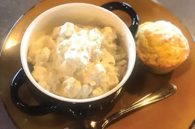 This potato salad is pure perfection. - MEL REDDING