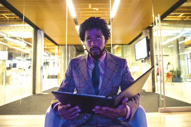 LaKeith Stanfield astounds in Boots Riley's underseen masterpiece "Sorry to Bother You." - COURTESY OF ANNAPURNA