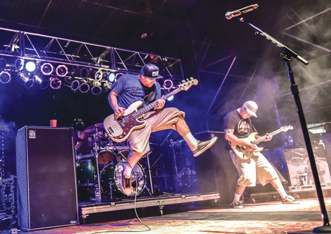 Slightly Stoopid has been playing its special blend of tunes since 1994, when the band released its first album. - ANDERS JUNGER