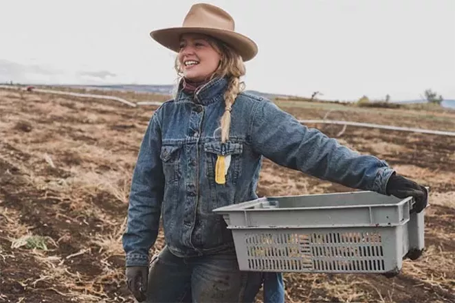 Cate Havstad-Casad supplements her family's income from the farm with a hat company, Havstad Hat Co. - COURTESY OF CATE-HAVSTAD CASAD