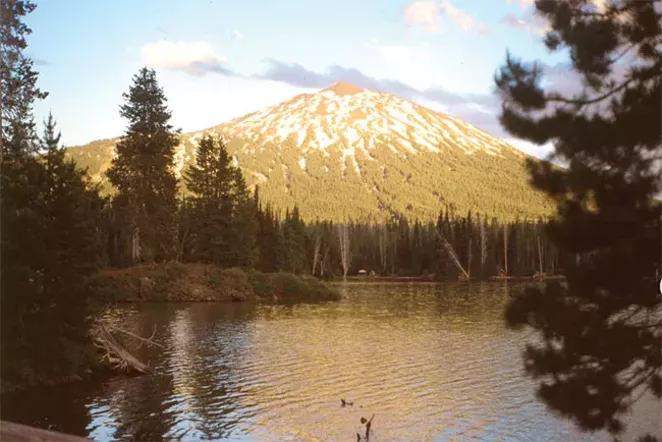 Prime camping season is upon us! This tucked-away spot is looking right at Mt. Bachelor. - COURTESY OF @ELISHA.ZEP
