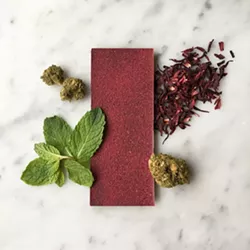 For edibles, Leif Goods also makes delicious treats, like the Mint Hibiscus Chocolate - LEIF GOODS