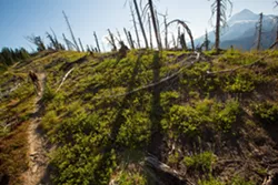PHOTO BY LESLIE KEHMEIER. PHOTOS COURTESY OF OREGON TIMBER TRAIL