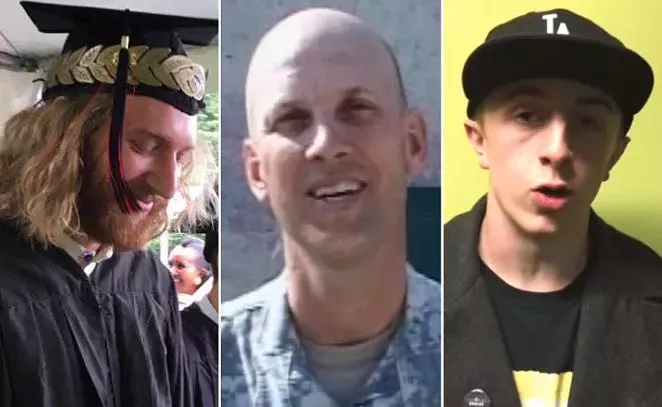 Taliesin Myrddin Namkai-Meche and Ricky John Best both passed away to their injuries while Micah Fletcher is recovering at a Portland hospital. - PHOTO COURTESY OF FACEBOOK