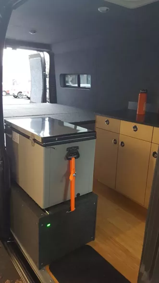 A conversion van - ACTION VAN