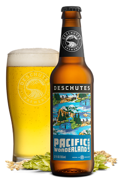 Pacific Wonderland Lager, a new Deschutes brew, is one of LaLonde's favorite beers. - DESCHUTES BREWERY