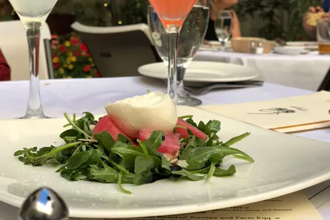 Hidden Courtyard Dining at a Longtime Mainstay