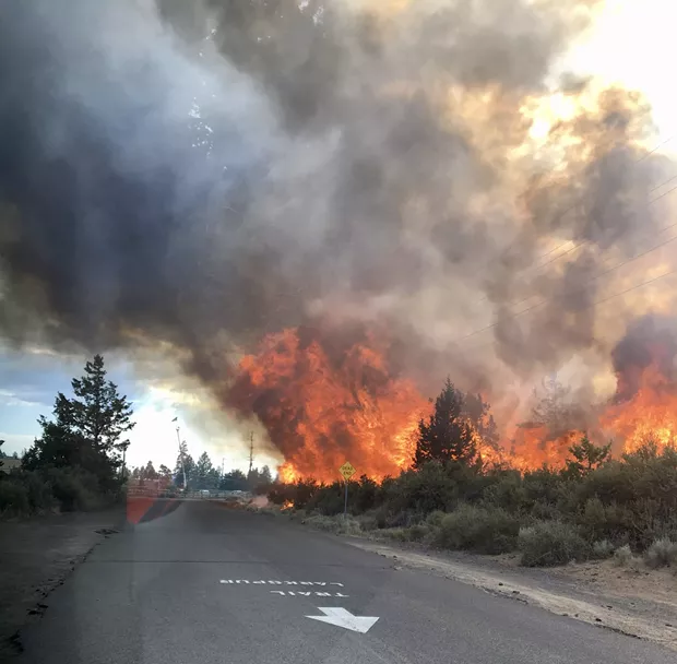 July Fourth's Pilot Butte Fire. - CITY OF BEND FIRE DEPARTMENT