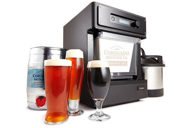 A PicoBrew&mdash;the Keurig version of homebrewing. - SUBMITTED