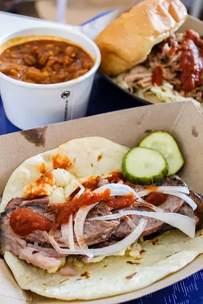 Smoked meats, served Austin-style. - NANCY PATTERSON