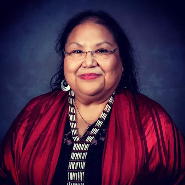 Elizabeth Woody will present "The Long Memory of the Land" at the Tower Theater on Wednesday night. - JAN SONNENMAIR