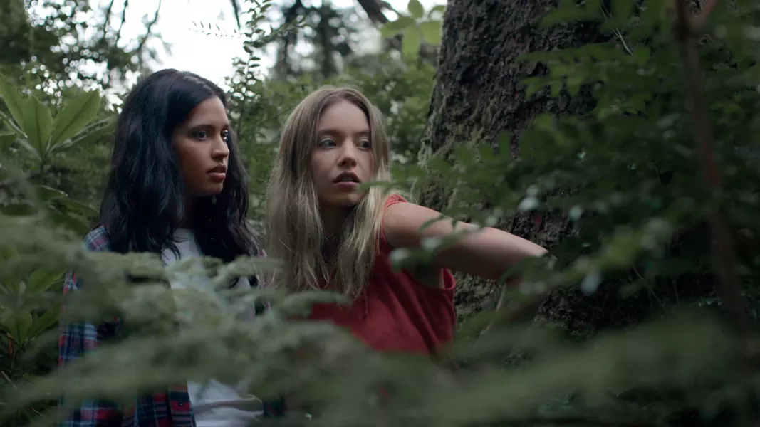 "Clementine" stars Otmara Marrero ("Start-Up," left) and Sydney Sweeney ("Euphoria," right). - OSCILLOSCOPE LABORATORIES
