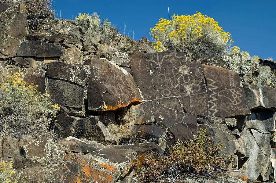 Petroglyphs. - GREG BURKE