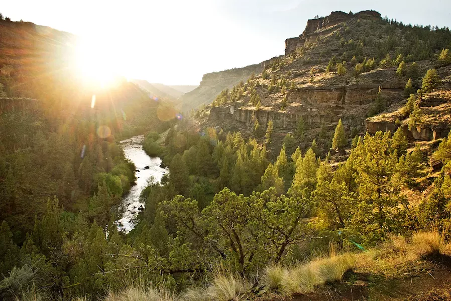 The Middle Deschutes below Steelhead Falls. - ARIAN STEVENS
