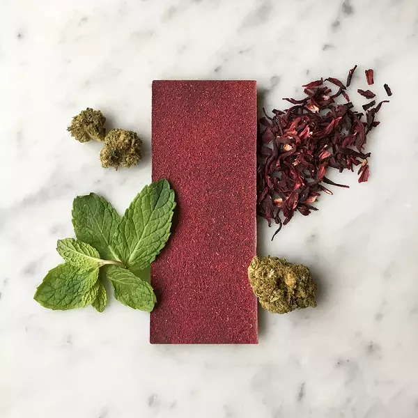 For edibles, Leif Goods also makes delicious treats, like the Mint Hibiscus Chocolate - LEIF GOODS