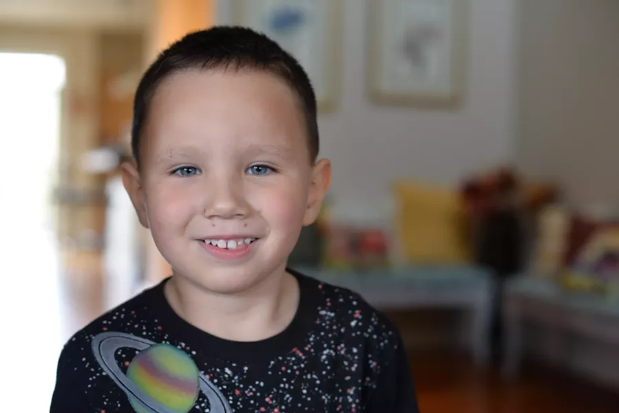 This is Ariana's four-year old son. As a Pfeifer program graduate she recently moved from her two two-bedroom apartment to become a housing manager. "It'll allow me to save for a downpayment on a home... something I never thought I'd ever dream I'd be able to do." - MAGDALENA BOKOWA