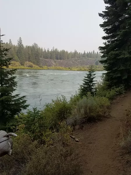 The Deschutes River below Dillon Falls. - DESCHUTES COUNTY SHERIFF'S OFFICE