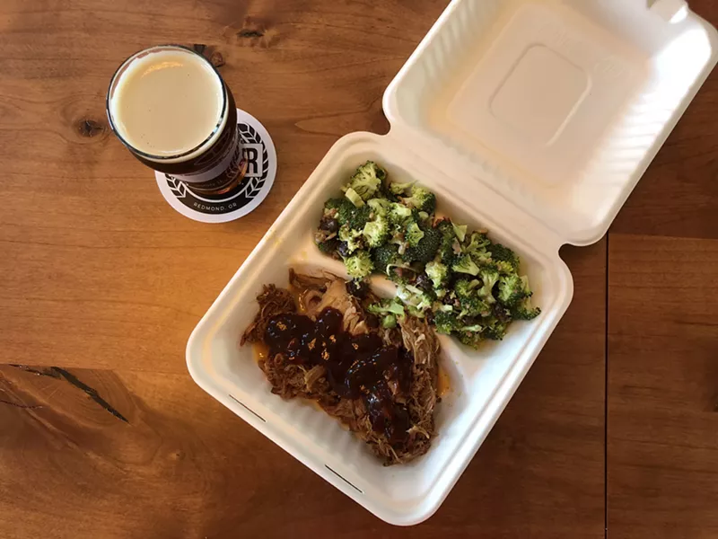 Bad Boys Barbecue has melt-in-your-mouth smoked meats with a variety of sauces. - LISA SIPE